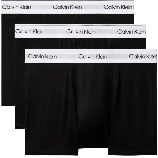 Calvin Klein Relaxed Cotton Stretch boxershorts zwart 3-pack