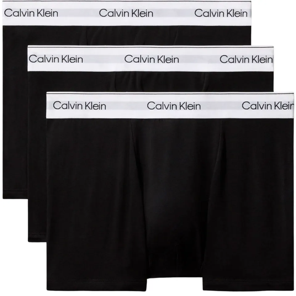 Calvin Klein relaxed cotton stretch trunk boxershorts zwart, foto 3