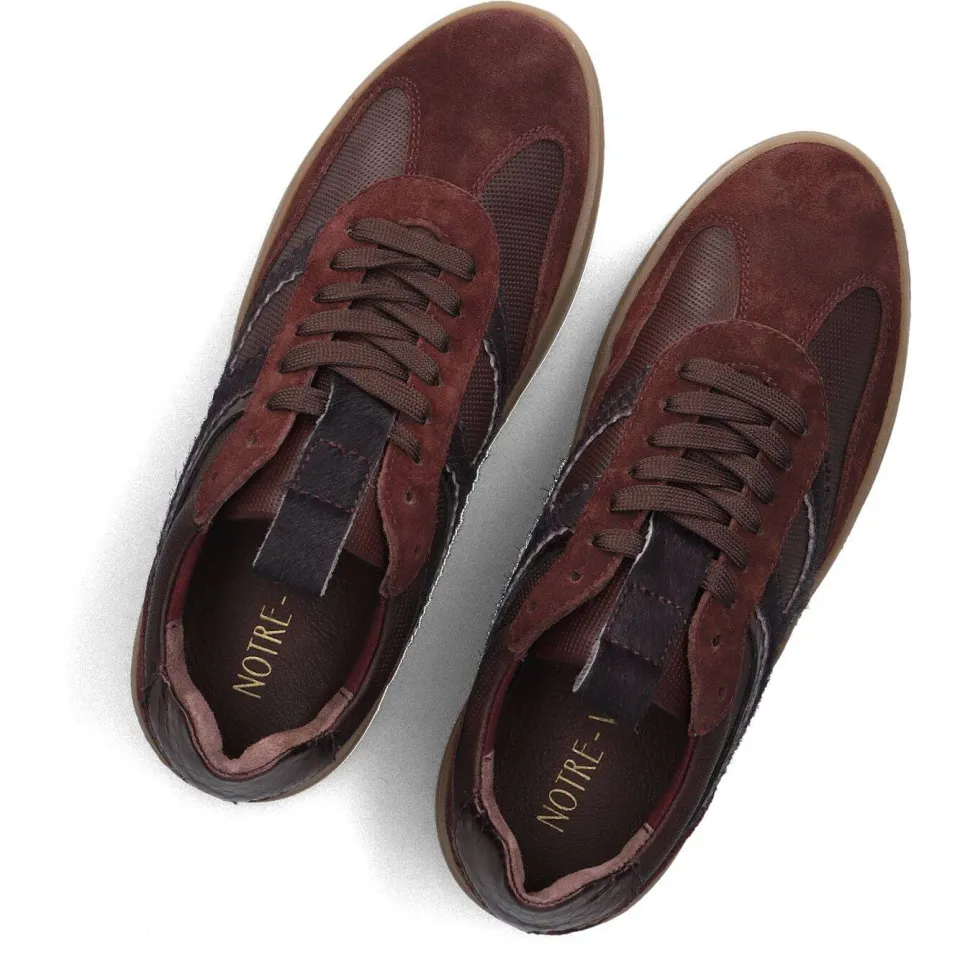 Notre-V Sneakers Anemone-63 Bordeaux, foto 5