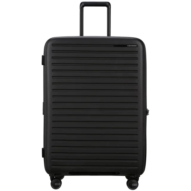 Samsonite Restackd spinner reiskoffer 75 cm zwart