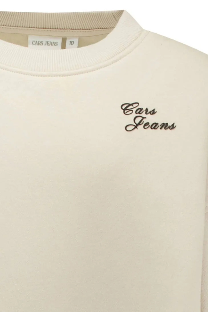 Cars sweater met logo - zand Beige Logo, foto 4