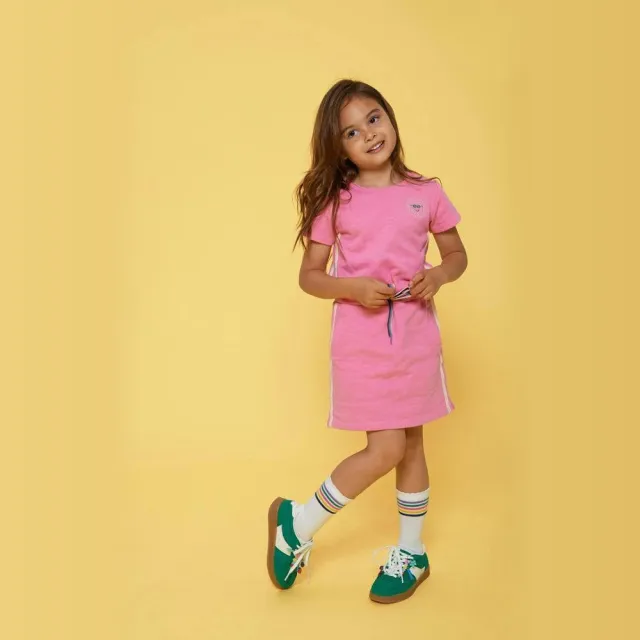 Jubel jurk Rolling into Spring roze