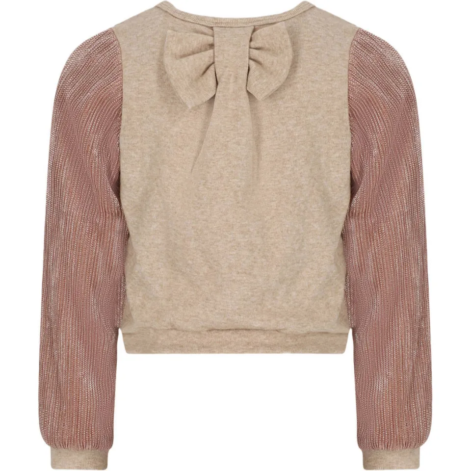 Nono glitter top beige, foto 3