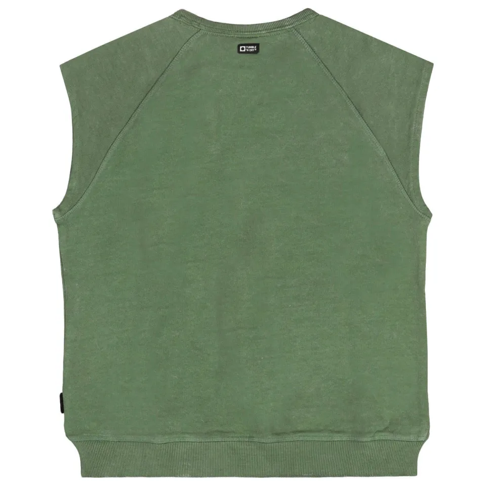 Tumble 'n Dry mouwloos sweatshirt groen, foto 3