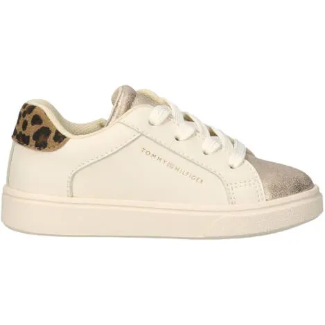 Tommy Hilfiger sneakers beige met panterprint, foto 2