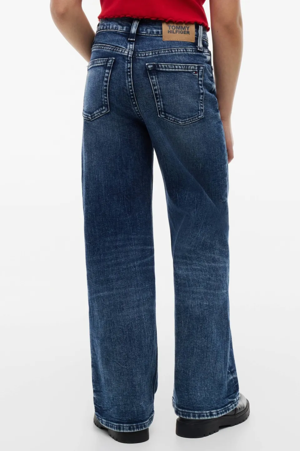 Tommy Hilfiger flared jeans - mediumblauw, foto 4