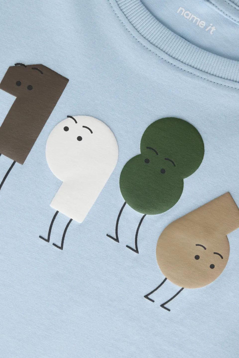 NAME IT longsleeve met print lichtblauw, foto 5