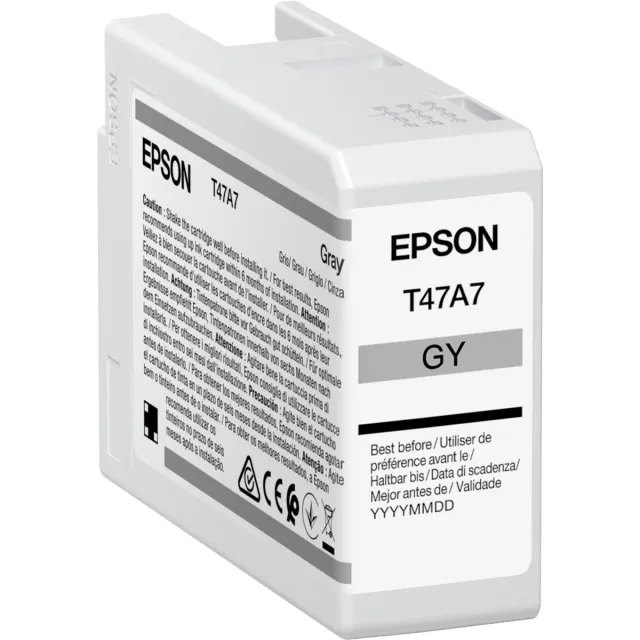 Epson T47A7 Inktcartridge Grijs Grey