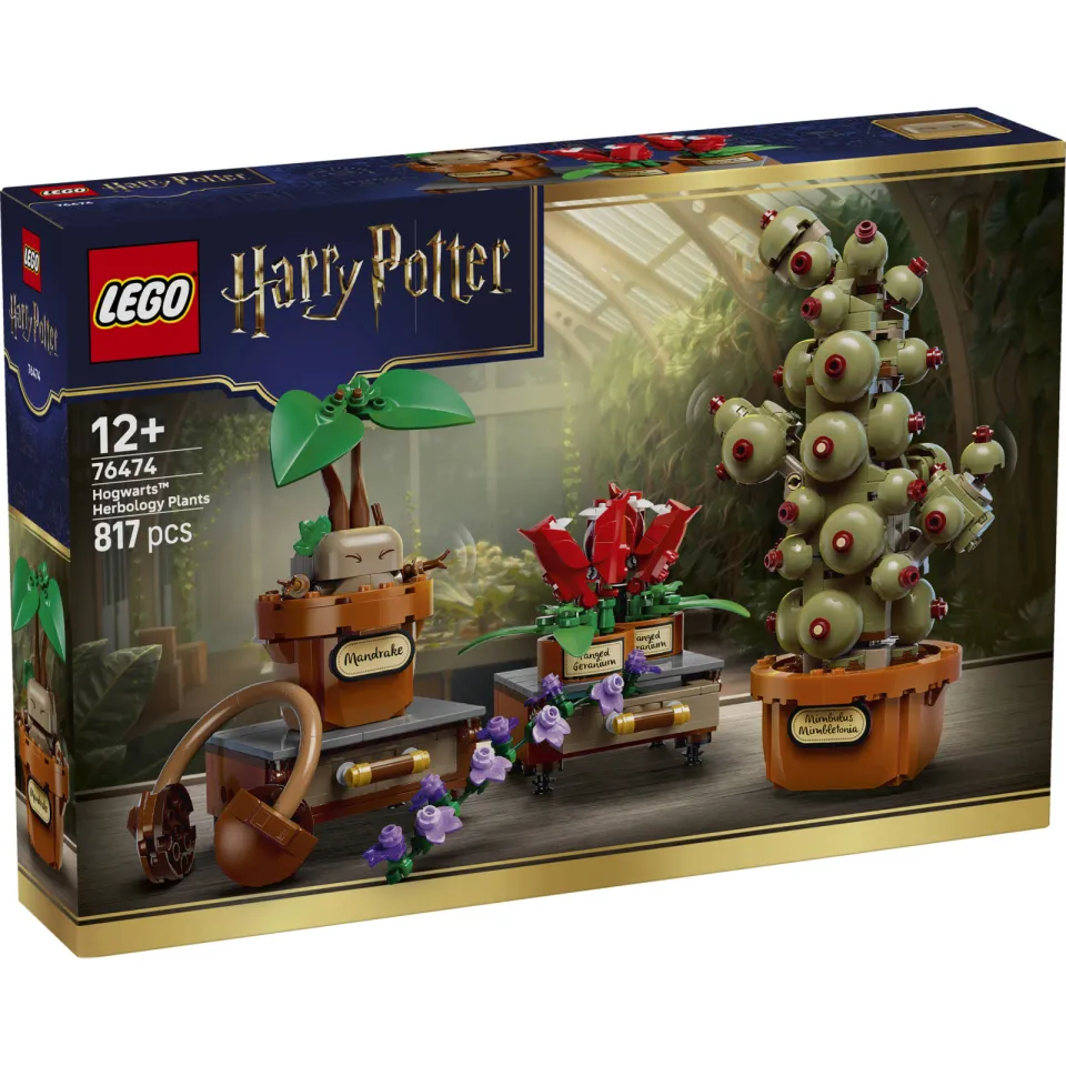 Lego Harry Potter Zweinstein™ Kruidenkunde planten 76474, foto 3