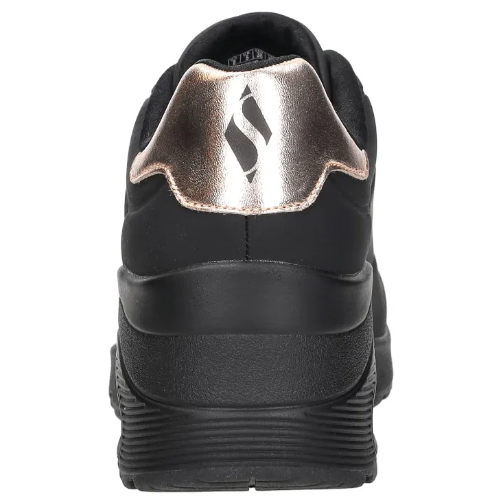 Skechers Uno Wedge sneakers zwart, foto 4