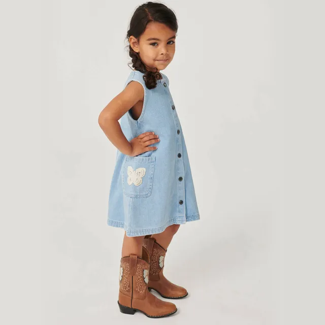 Copenhagen Colors western leren laarzen - cognac