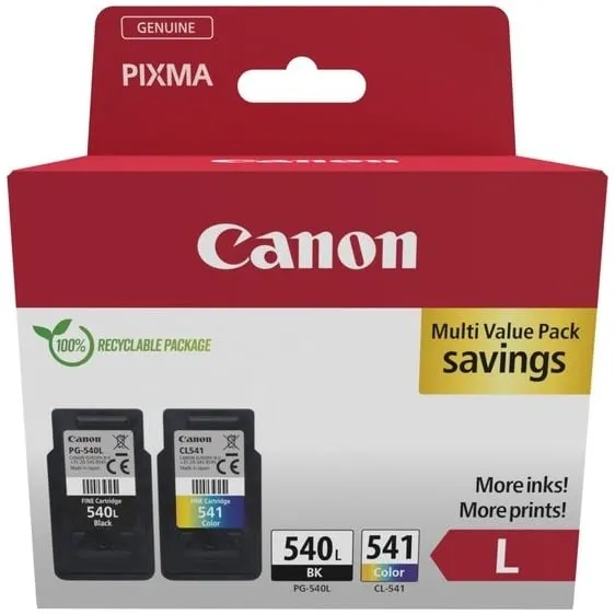 Canon PG540L/CL541 MULTI zwart, kleuren