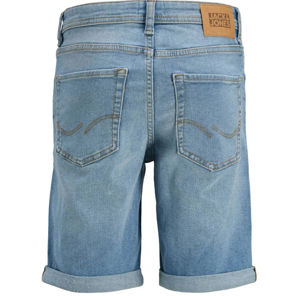 Jack & Jones jeansshort middenblauw blue denim, foto 3