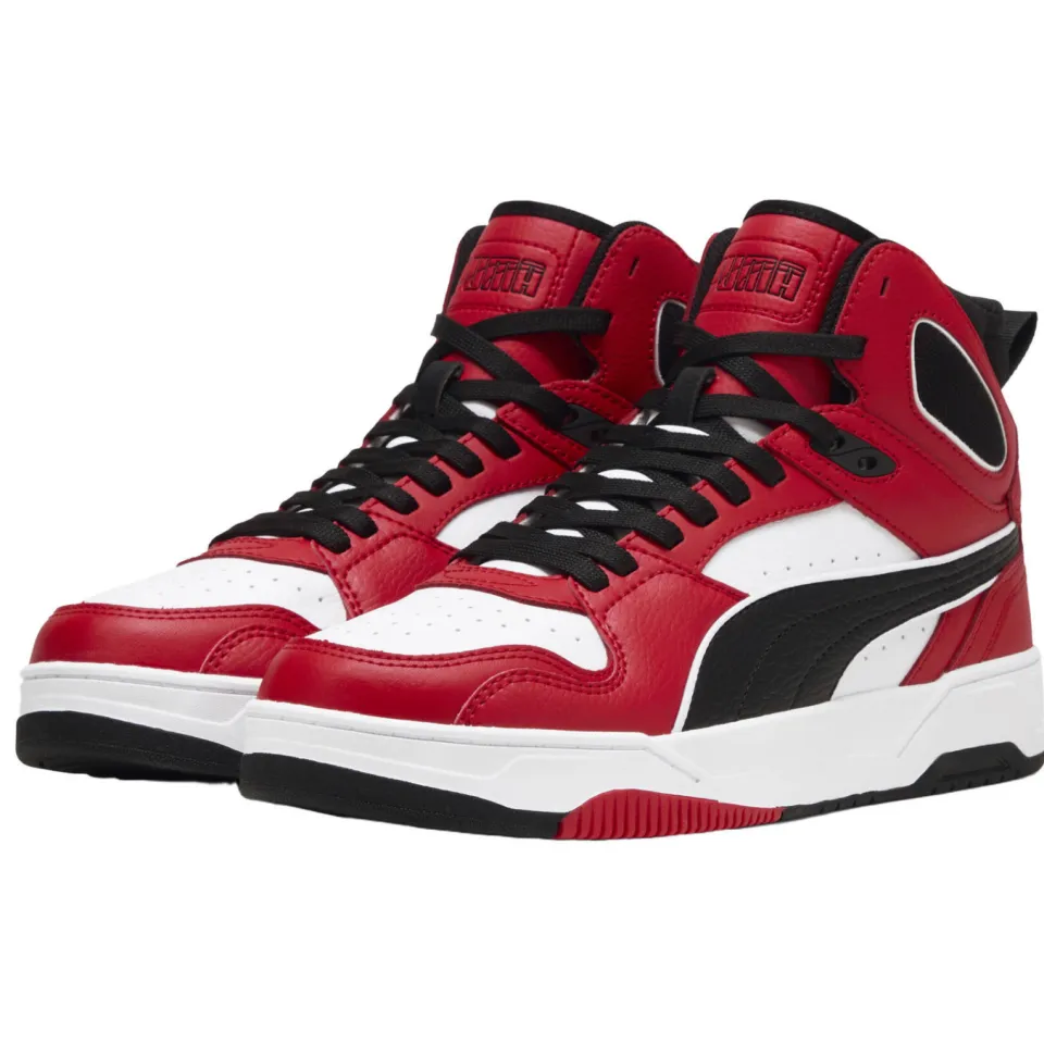 Puma RBD Break Mid sneakers - wit/rood/zwart, foto 6