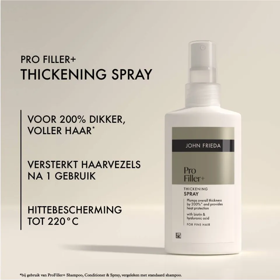 John Frieda PROfiller+ thickening haarspray, foto 4
