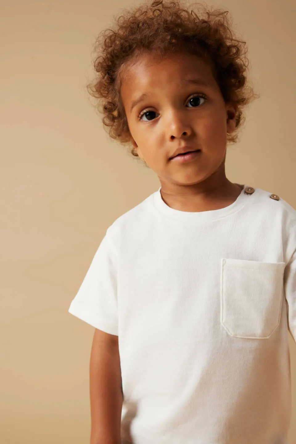 Lil' Atelier Mini T-shirt wit