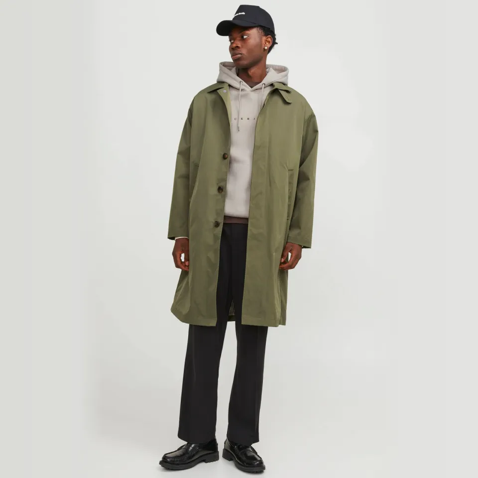 Jack & Jones ESSENTIALS hoodie beige Moonbeam