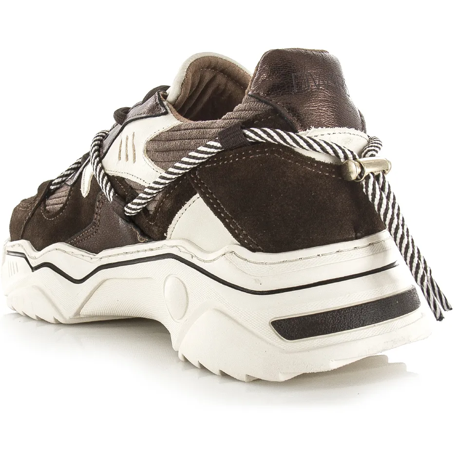 DWRS Label Jupiter corduroy sneaker bruin, foto 4