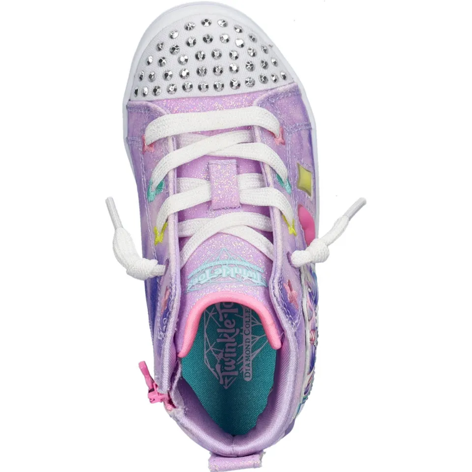 Skechers sneakers met lichtjes lila, foto 2