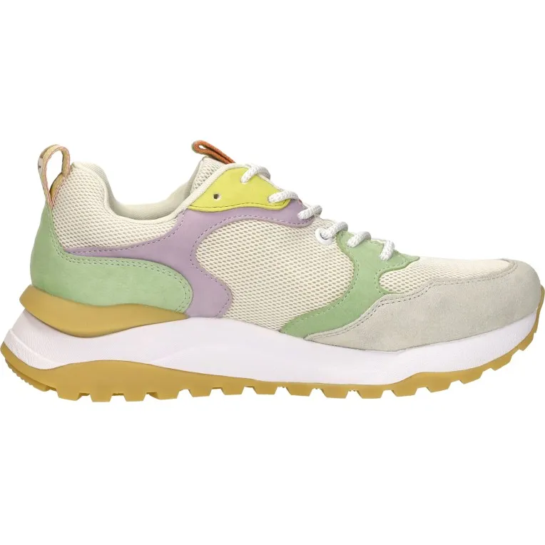 Rieker sneakers goudkleur Groen