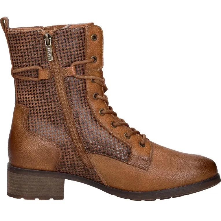 Mustang veterboots cognac, foto 8