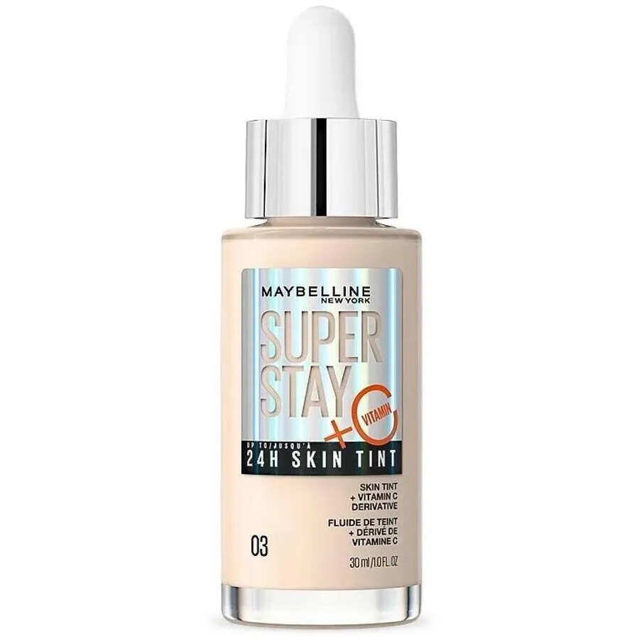 Maybelline New York SuperStay 24H Skin Tint Bright Skin-Like Coverage foundation - 3, foto 2