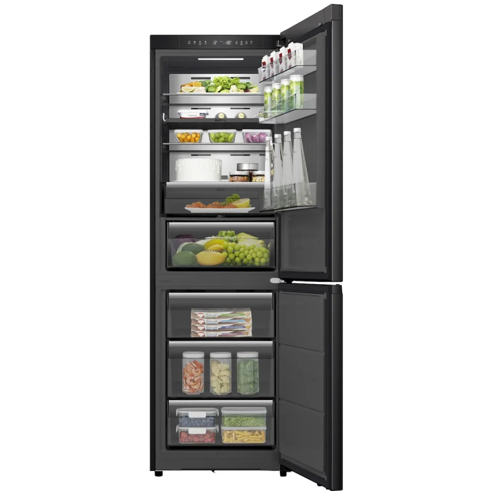 Hisense RB5K330GSFC Koel-vriescombinatie Zwart, foto 3