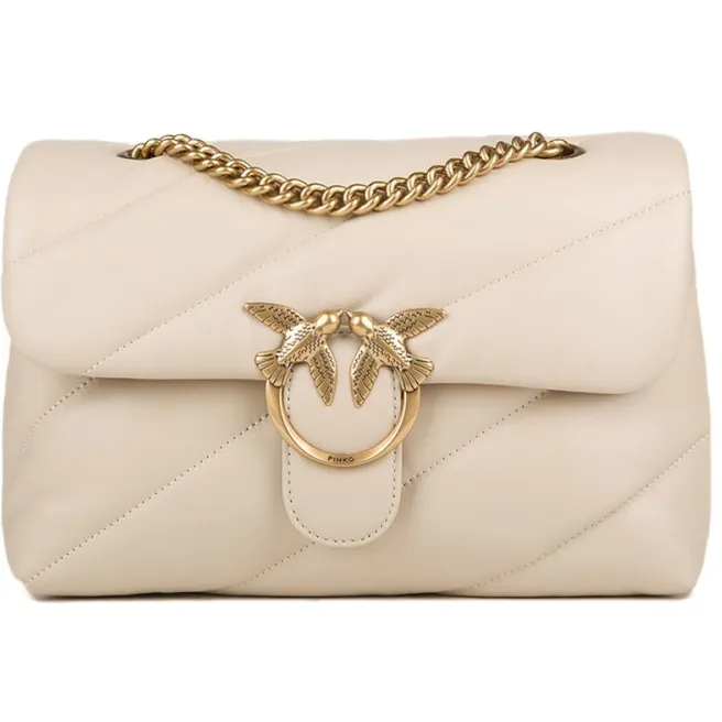 Pinko Schoudertassen Love Puff Classic Beige - One size, foto 3