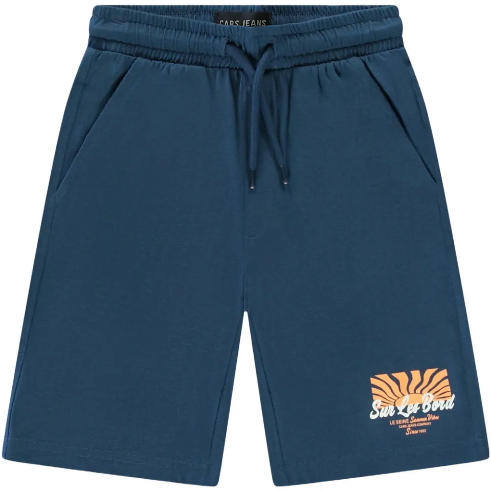 Cars sweatshort marineblauw, foto 2