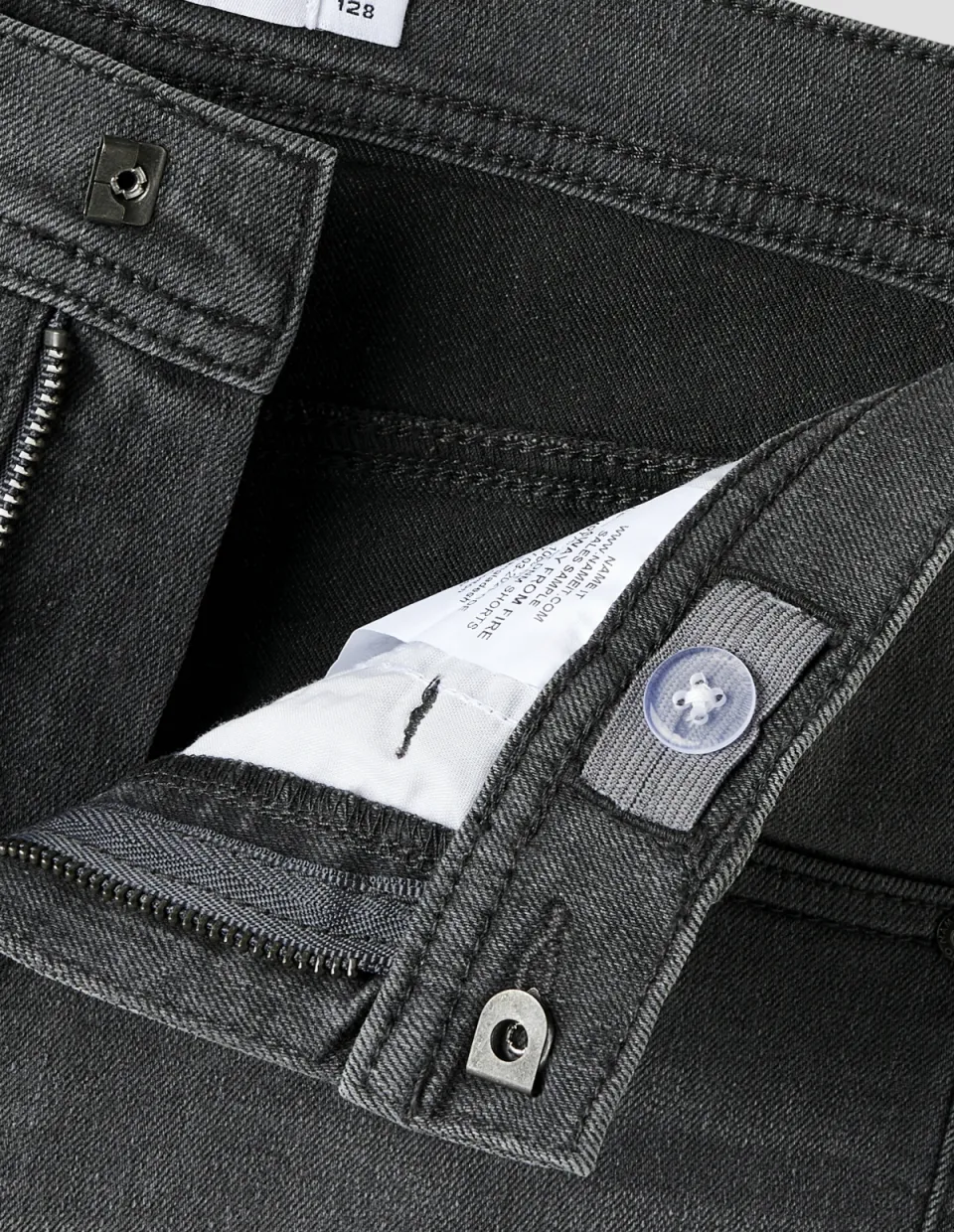 NAME IT KIDS jeansshort grijs, foto 4