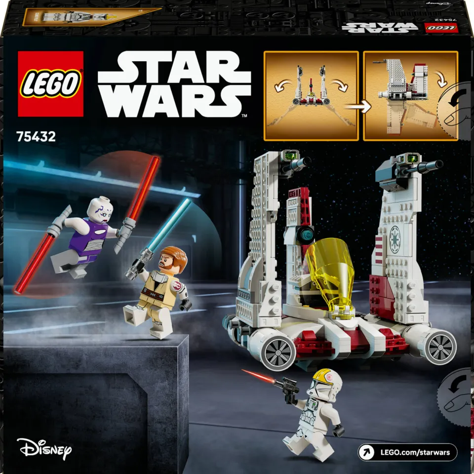 Lego Star Wars V-19 Torrent starfighter 75432, foto 4