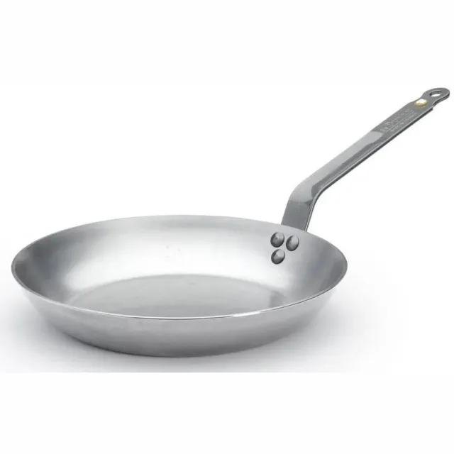 de Buyer Koekenpan Mineral B Element - ø 28 cm - zonder anti-aanbaklaag Zilver