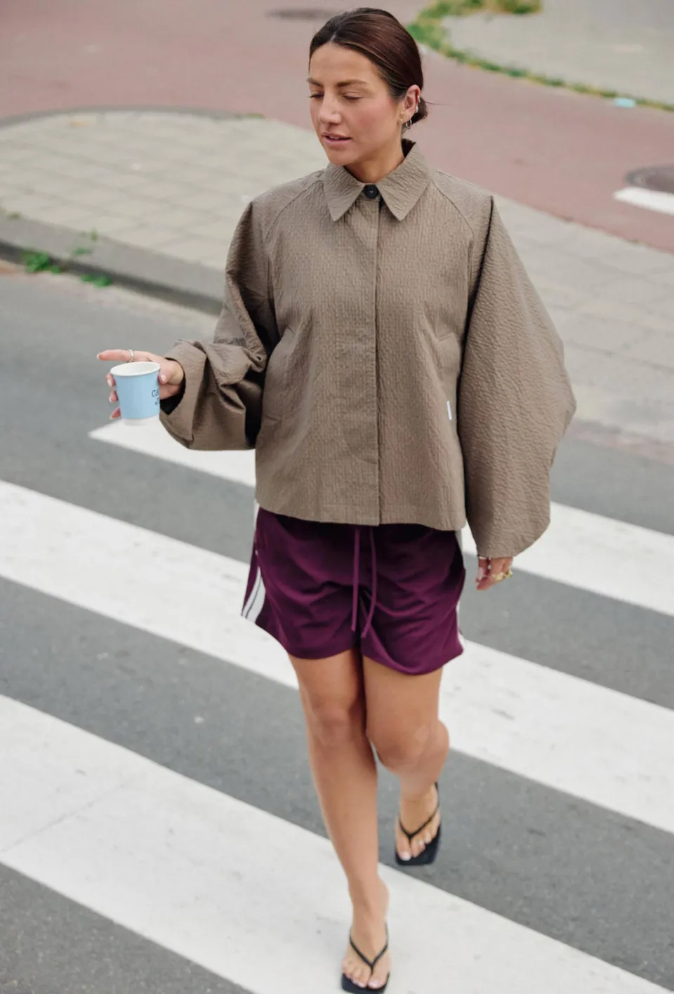 Catwalk Junkie jas - bruin, foto 4