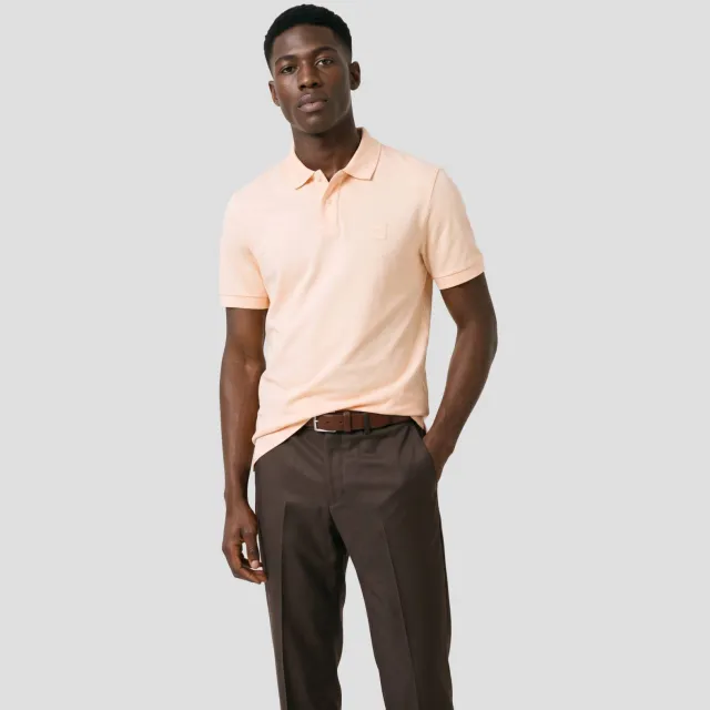 Boss slim polo oranje Light/Pastel Orange