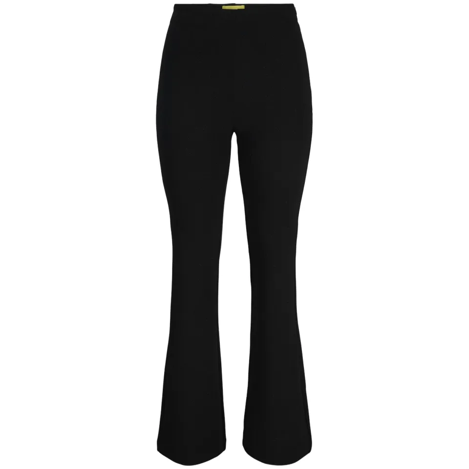 JJXX GIRL flared broek met glitters zwart, foto 2