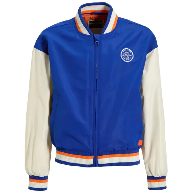 Orange Stars baseballjack blauw
