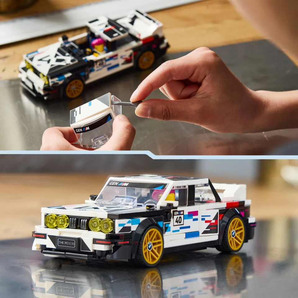Lego Speed Champions BMW M3 (E30) Auto Bouwpakket 77263, foto 5
