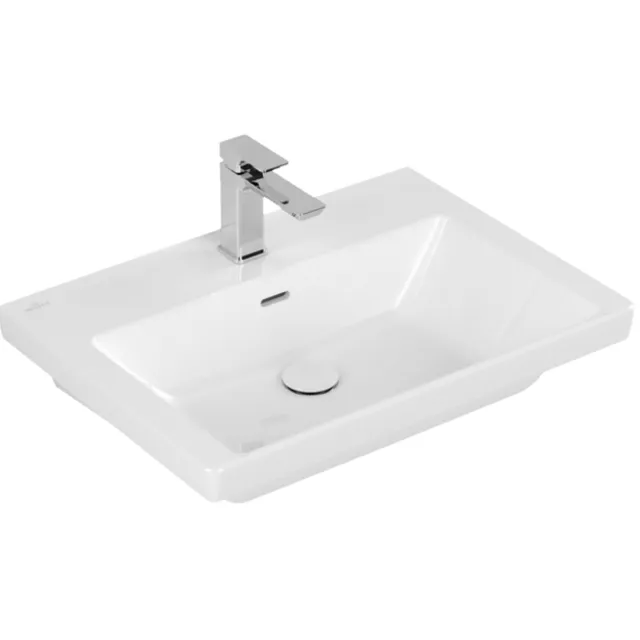 Villeroy & Boch Subway 3.0 wastafel 47x65x16.5 cm wit alpin