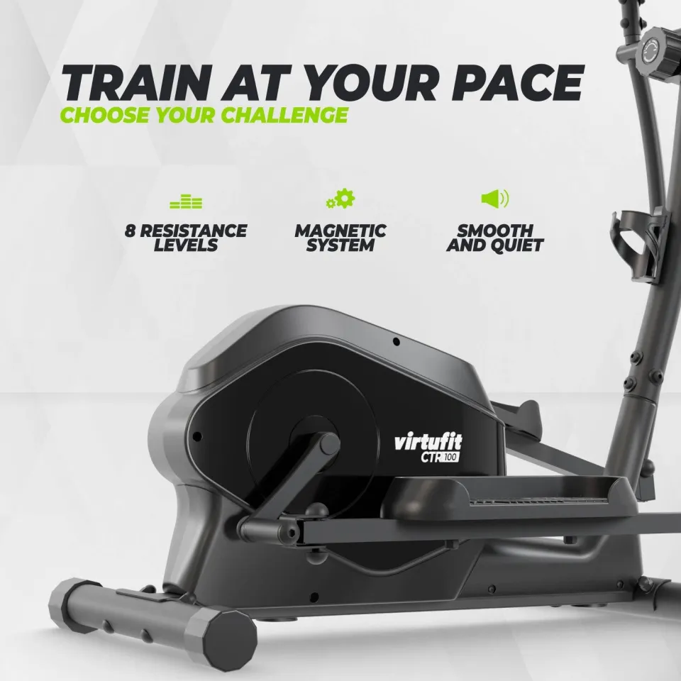 Virtufit CTR100 crosstrainer grijs, foto 4