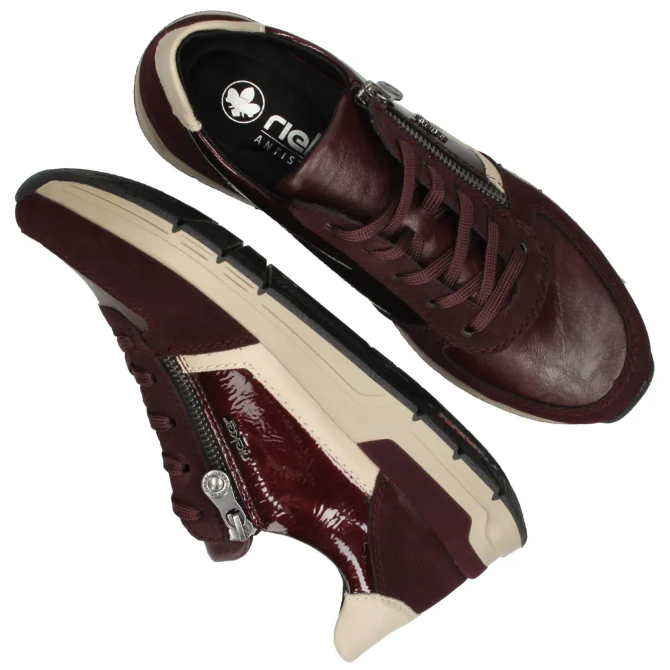 Rieker sneakers bordeaux, foto 7