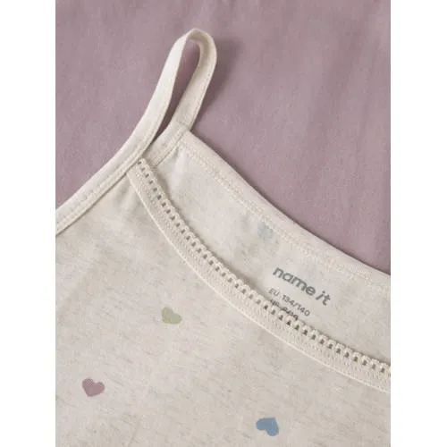 NAME IT singlet ecru/roze set van 2, foto 4