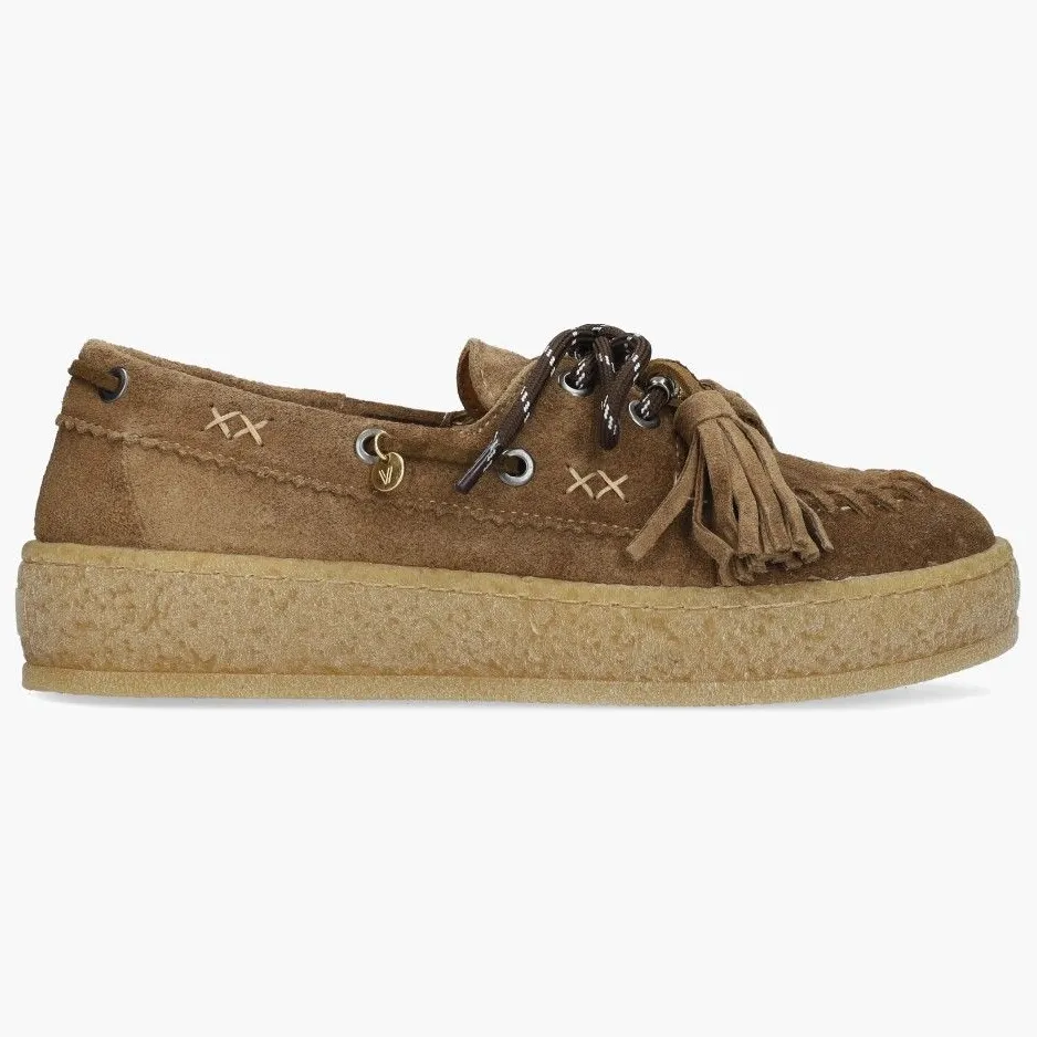Via Vai Dames instappers taupe 37 Bruin