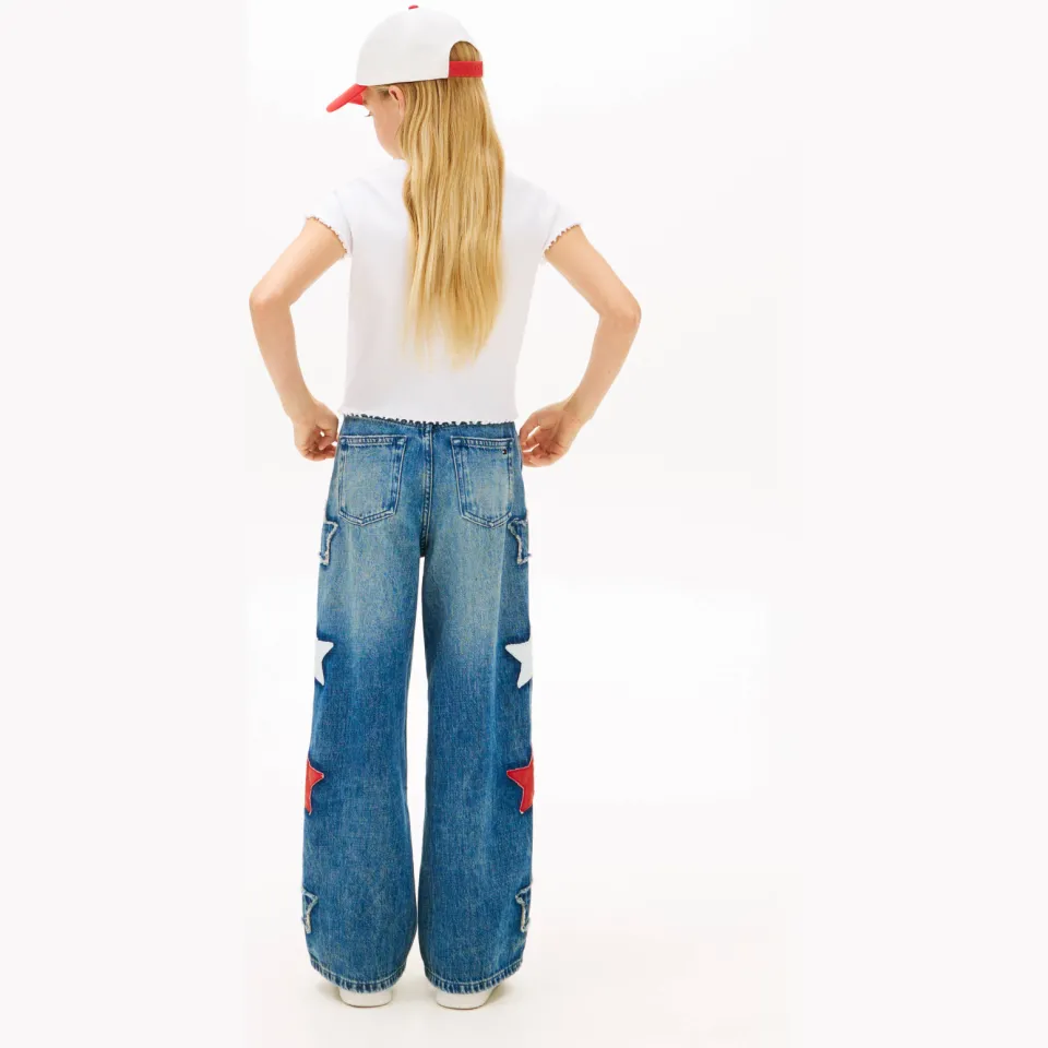 Tommy Hilfiger t-shirt met borduursels wit, foto 3