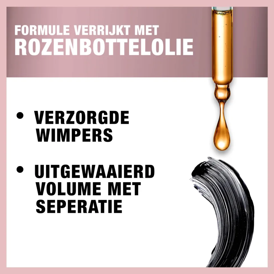 Maybelline New York Lash Sensational waterproof mascara zwart, foto 5