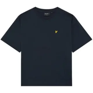 Lyle & Scott oversized t-shirt donkerblauw