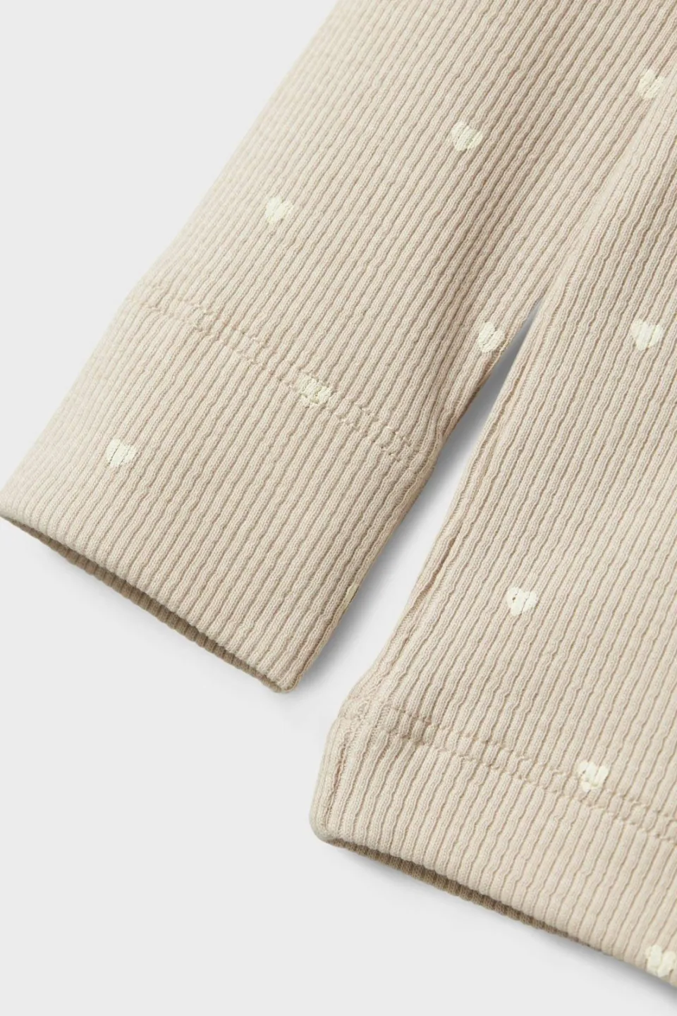 Lil' Atelier MINI longsleeve zand/wit, foto 4