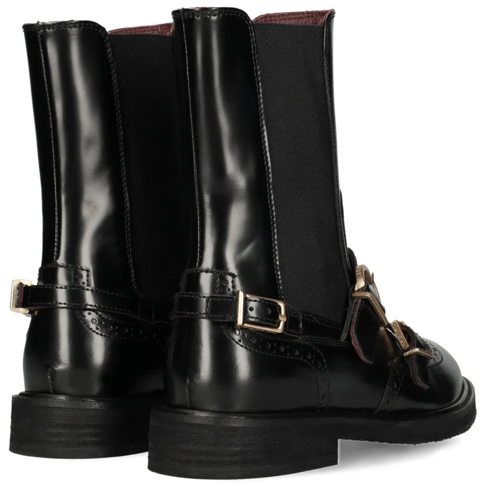 Fred de la Bretoniere leren chelsea boots - zwart, foto 7