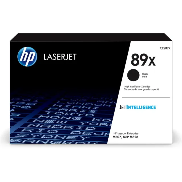 Hp 89X, Hoge capaciteit toner, zwart