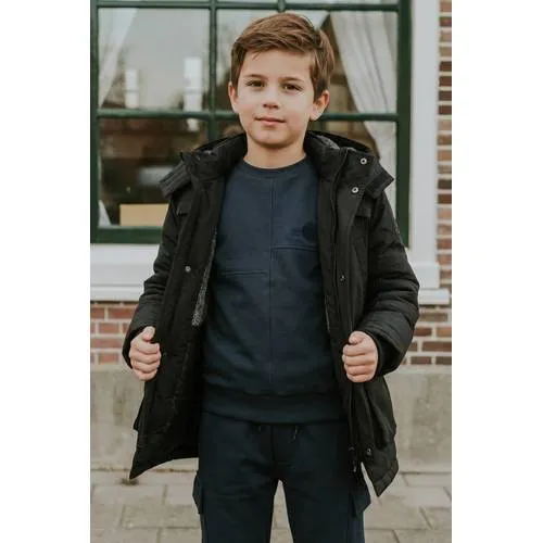 Koko Noko winterparka donkergrijs
