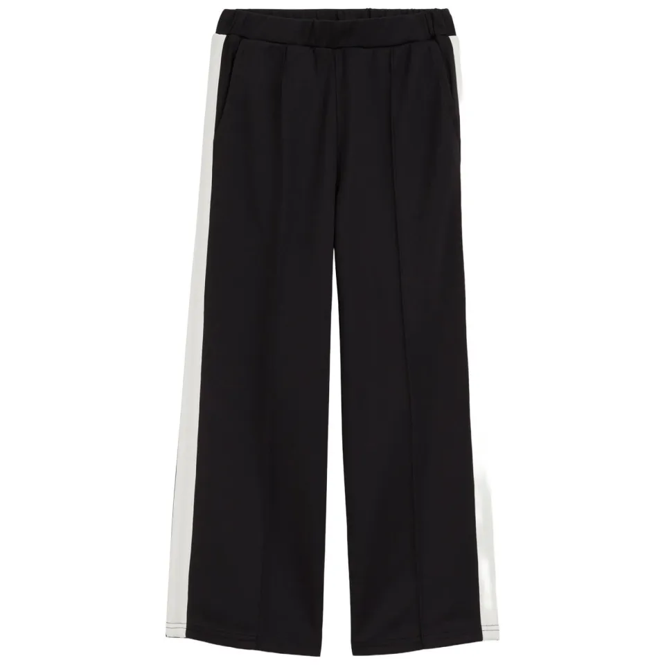 WE Fashion loose fit gestreepte joggingbroek zwart/wit, foto 2